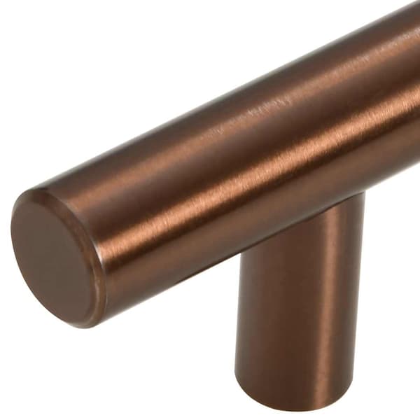 vidaXL skabsgreb, 5 stk., bronze, 224 mm, rustfrit stål