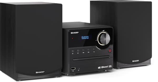 Sharp XL-B517D DAB+/BT Hifi Svart akustiskt system (XL-B517DBK)