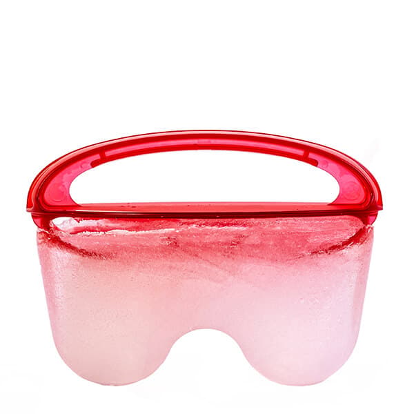 Cooly Ice Massager för skönhet och hälsa Blå