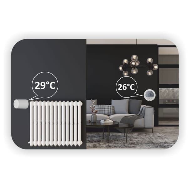 Zigbee Tuya -jäähdyttimen pää