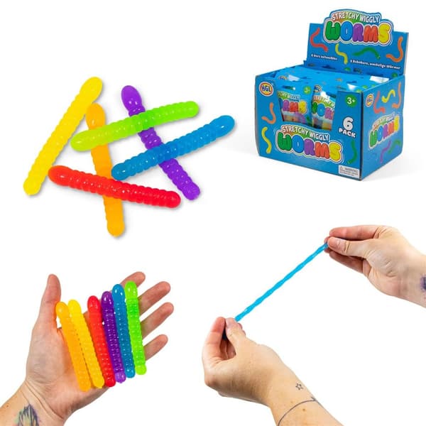 Joustavat mini-pehmoiset madot