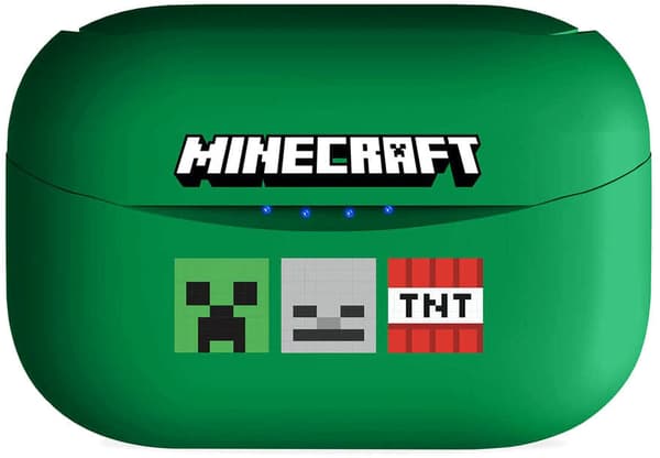 OTL Technologies Minecraft TWS Gröna Hörlurar
