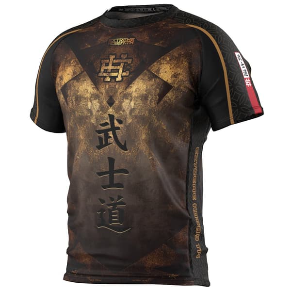 BUSHIDO S SORT herre teknisk T-shirt