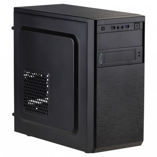 Akyga AK17BK Micro ATX computerkabinet PC Tower Box 2x USB 3.0 Sort