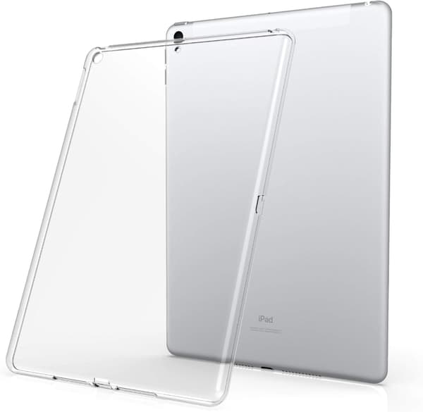Fodral för iPad 10.2" 2021/2020/2019 (9:e/8:e/7:e generationen), silikon, transparent