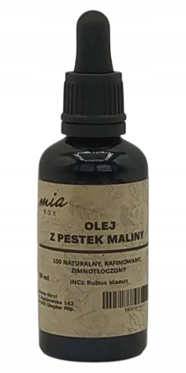 Hallonfröolja 50ml, kosmetisk olja - basolja