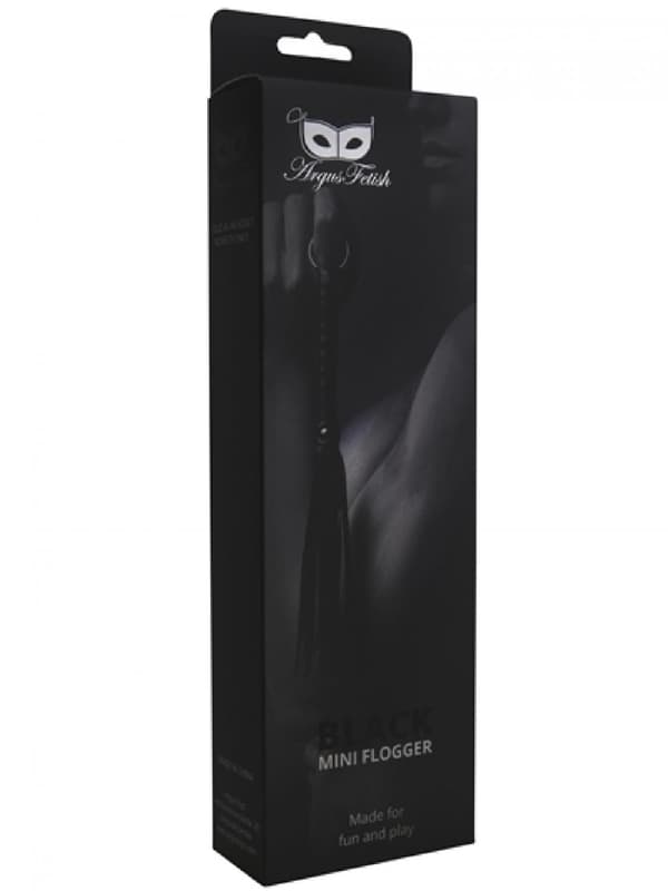 Svart Mini Flogger