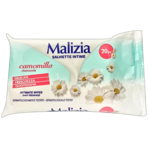 Malizia Salviette Intime Delicate vådservietter 20 stk