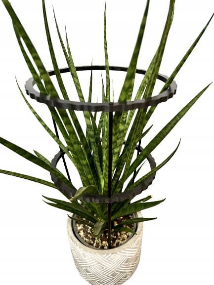 Støttering til blomsterplanter Klemme til støttering XL 60x28cm