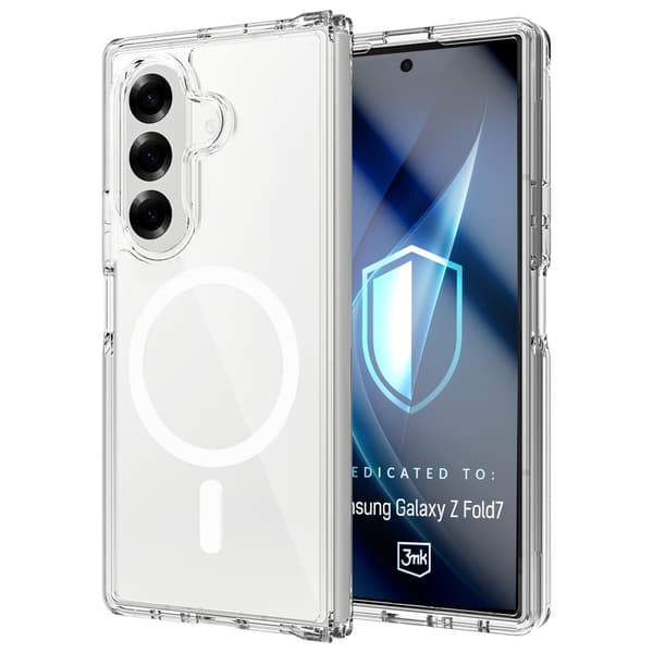 3MK Armor MagCase för Galaxy Z Fold7, Transparent