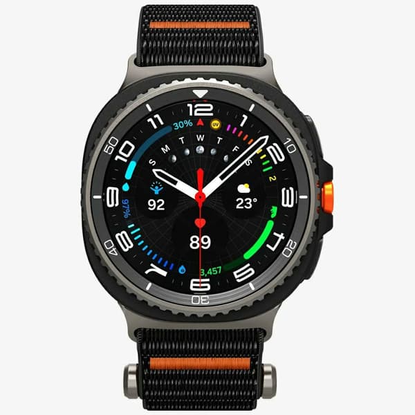 Spigen DuraPro Flex-etui til Galaxy Watch 8 / Classic (40 / 44 / 46 mm) Sort