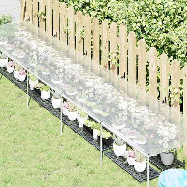 vidaXL Växtskydd med nät 1x5 m polyeten