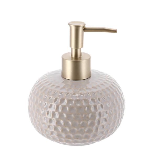 Nolan Beige keramisk tvålpump