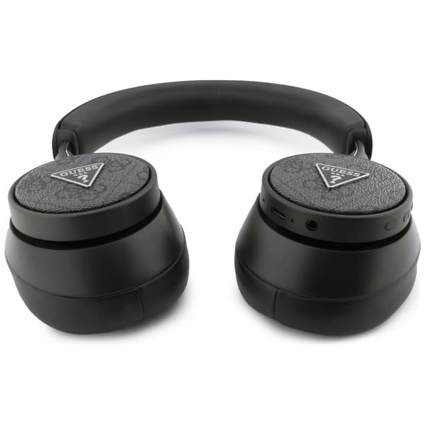 Guess 4G Triangle Logo Bluetooth Over-Ear -kuulokkeet, mustat