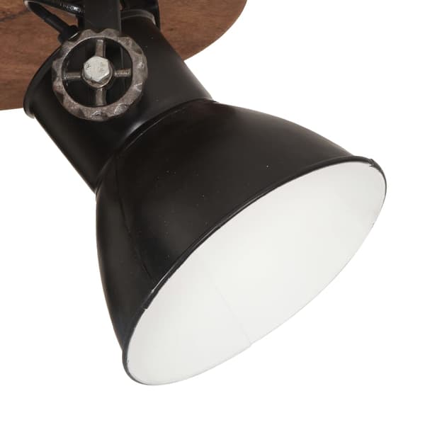 vidaXL industriel loftslampe, 25 W, sort, 42x27 cm, E27