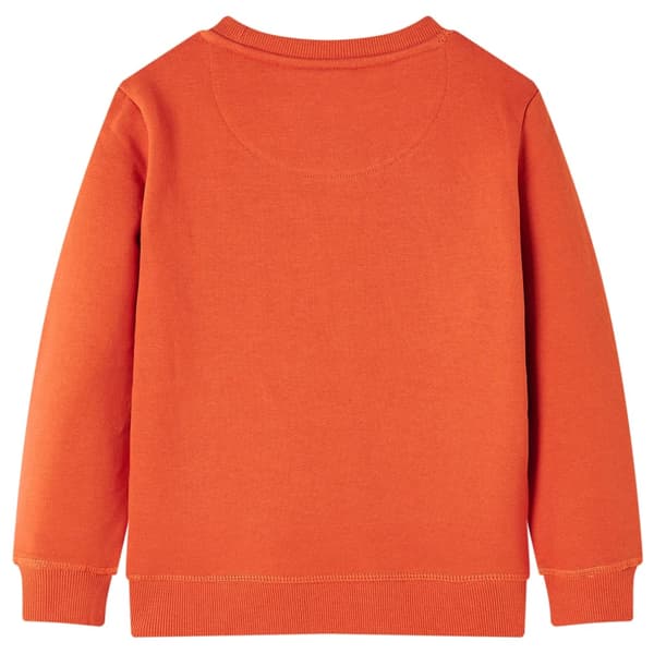 Børnesweatshirt, orange, 128