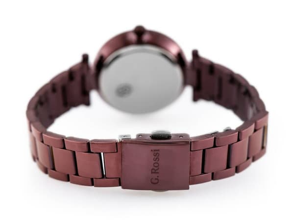 Klocka G. ROSSI - C5131B-2B3 (zg780d) violet + LÅDA