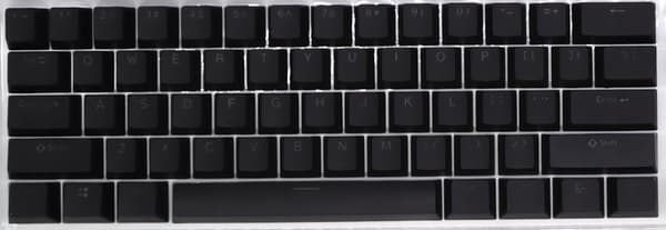 KEYCAPS Standard sorte taster til Profile mekaniske tastaturer
