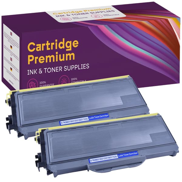 2x toner til Brother TN-2120 GP