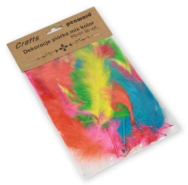 Fjermix 10-15 cm 50 stk.