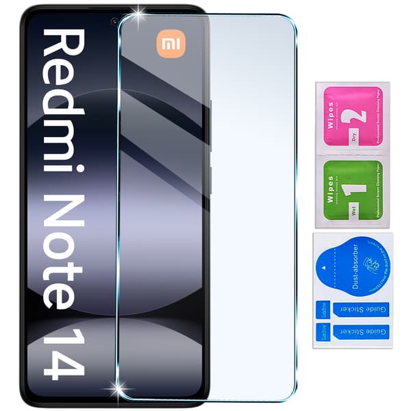 Etui til Xiaomi Redmi Note 14 5G ARMOR SLIDE RING + 9H GLAS