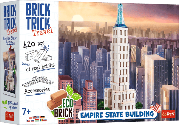 Trefl-palikkatemppumatka Empire State Building 420 palaa