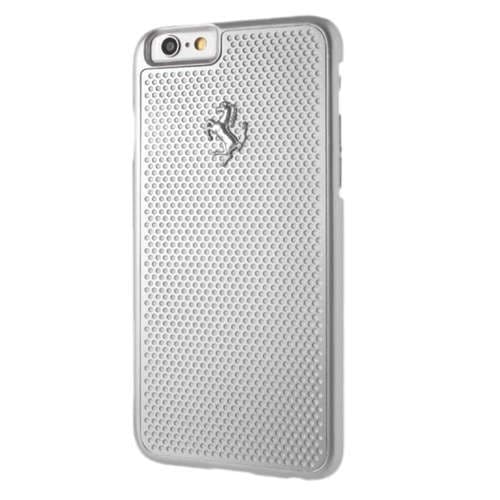 Ferrari Hardcase cover til iPhone 6/6S, sølv
