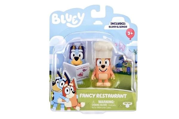 Bluey Figur Eksklusiv Restaurant 2 stk.