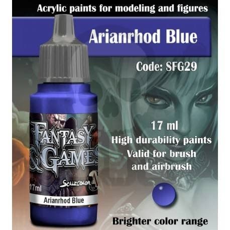 SFG-29-asteikon väri Arianrhod Blue