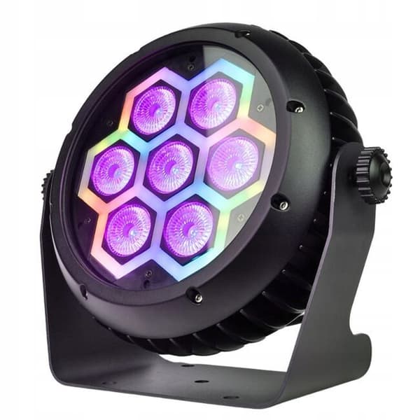 LIGHT4ME ram PAR IP65 7x10W LED rgbw