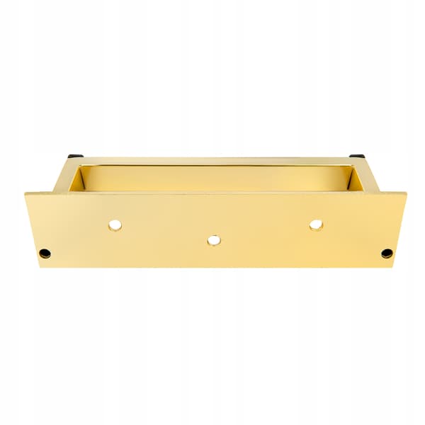 Møbelben, sengefod, guld, loft, industriel, 20x8,7 cm H87