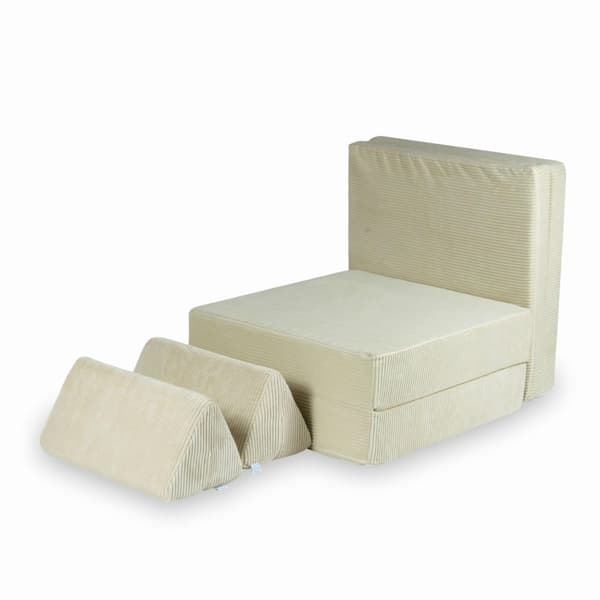 Montessori Standard Corduroy Beige Leksoffa