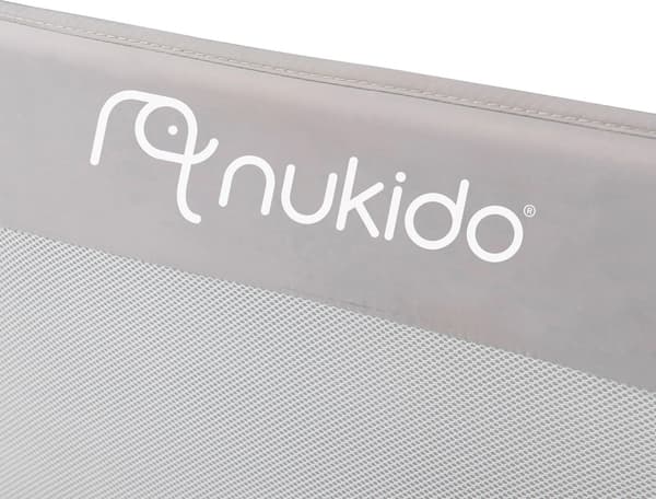 Nukido sängskydd 150 x 66 x 35 cm grå