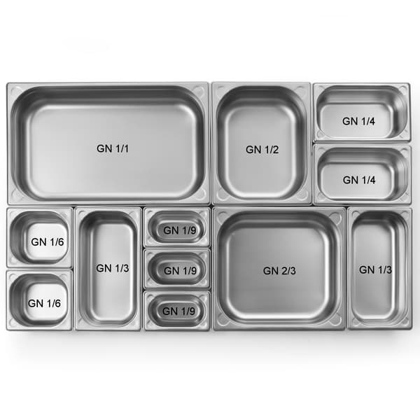 Stållåg til Kitchen Line GN 1/3 beholder - Hendi 806845