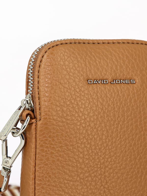 David Jones dame mini messenger taske, øko-læder