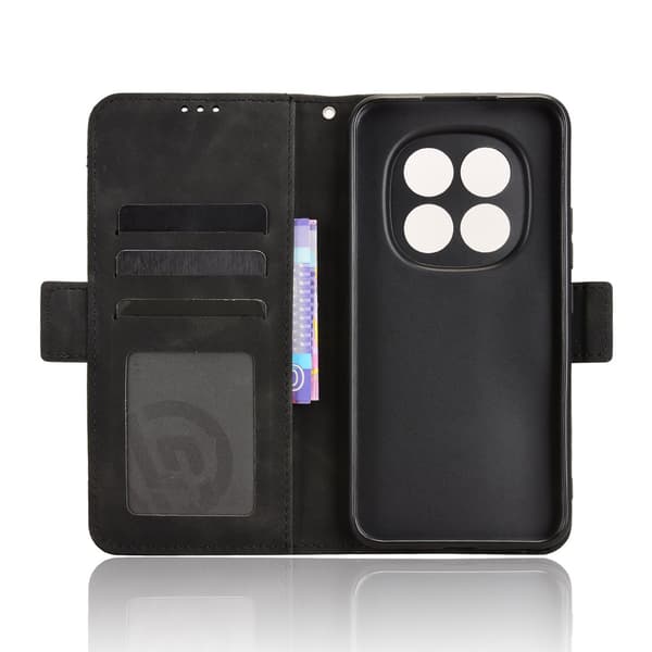 Flip-etui til Xiaomi Redmi Note 15 Pro 5G, kortholder, sort