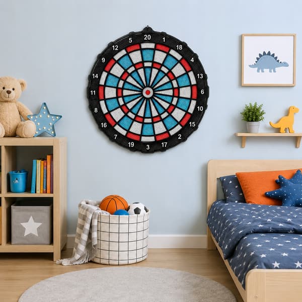 [5] Dartskive 42 cm sæt + pile Z3497