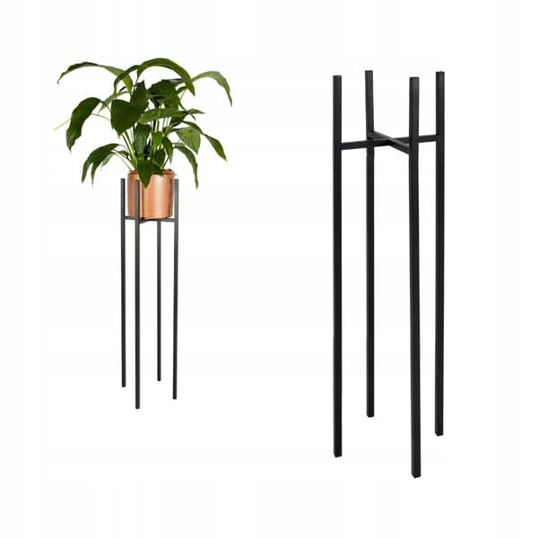 Urtepottestander Metal Sort Loft Cholet L MAX. Urtepotte 24,5 cm