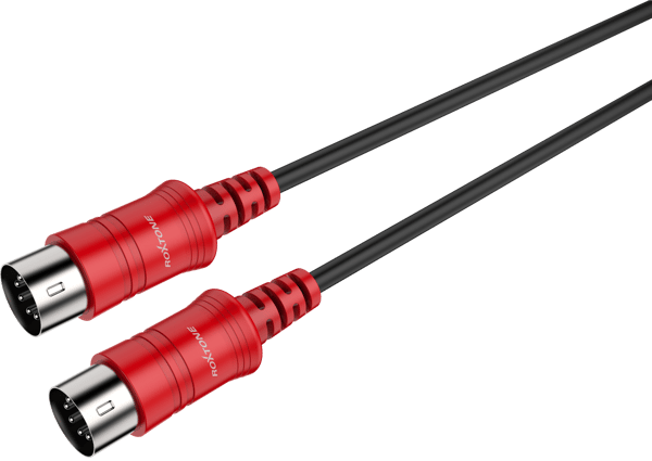 Kabel MIDI 2 x DIN 5-stift 5m Roxtone SMDC100L5