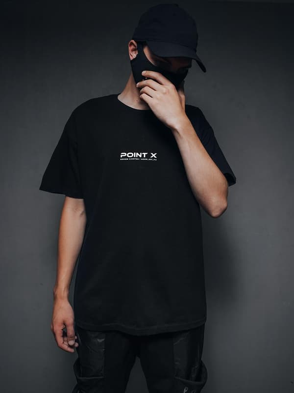 Point X Tech Kortærmet T-shirt Sort L