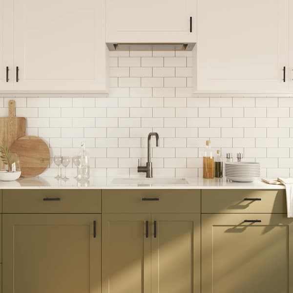 vidaXL skabsgreb 10 stk. sort 64 mm rustfrit stål