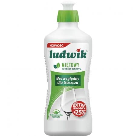 Mint opvaskemiddel 900g - Ludwik