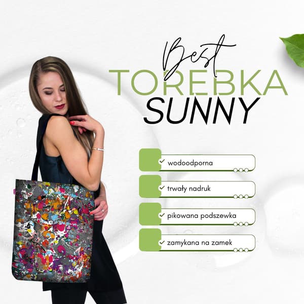 SUNNY canvasväska - Splash