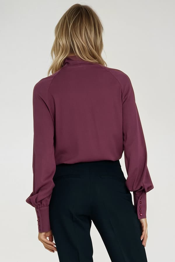Viskoosipusero vyöllä - luumu 38