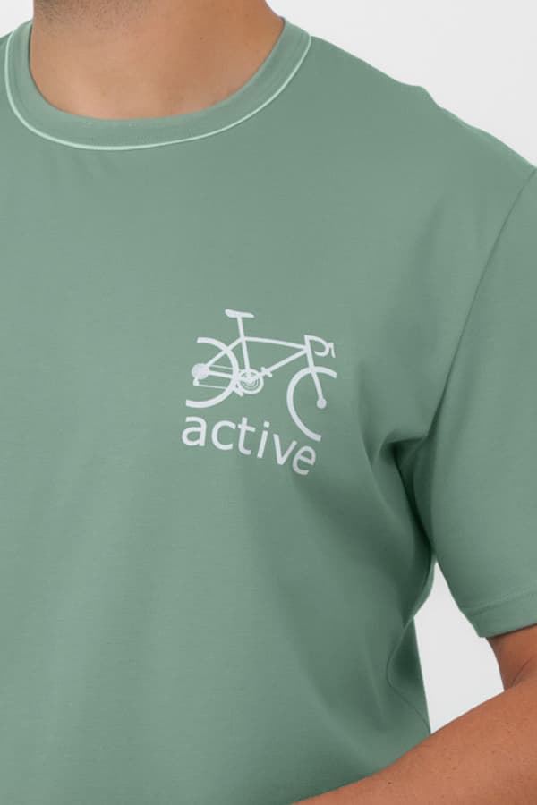 Herrpyjamas med kort ärm, korta byxor Active M