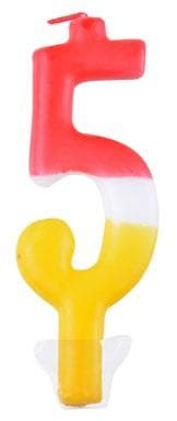 5-farvet lys
