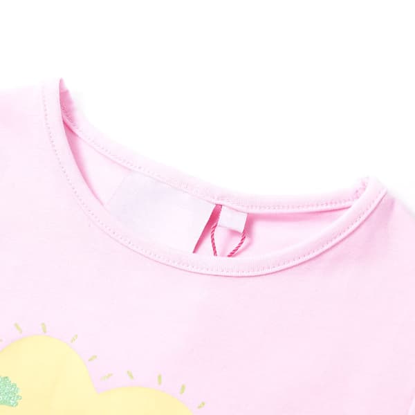 Børne-T-shirt, lyserød, 128