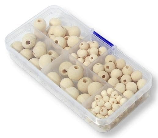 Puuhelmien setti 150 palaa