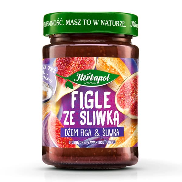 Figenblommemarmelade - Figen og blomme 280g