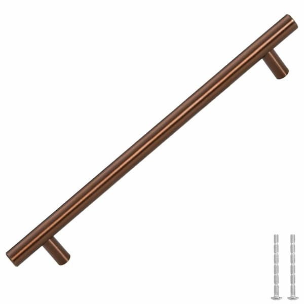 vidaXL skabsgreb, 5 stk., bronze, 192 mm, rustfrit stål